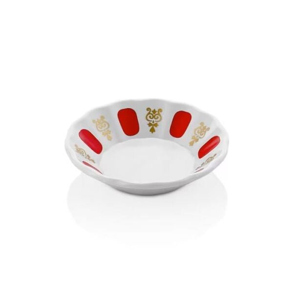 Külsan 15122.PW Thermoset Kahveci Çay Altlığı 11 cm Beyaz 6’lı