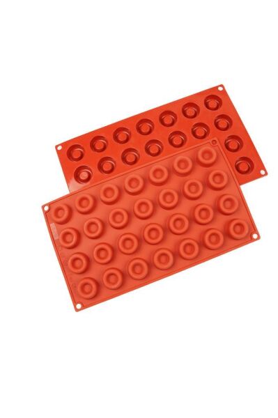 Globy Silikon Savaren Çikolata,Kek Kalıbı 28'li