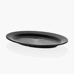 Külsan Thermoset Nova Servis Tabağı,Teşhir Tabağı, 51x36 cm Siyah