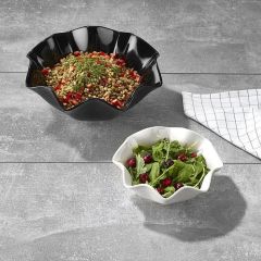 Külsan Thermoset Rosa Teşhir Kase 20 cm, 750 ml, Siyah