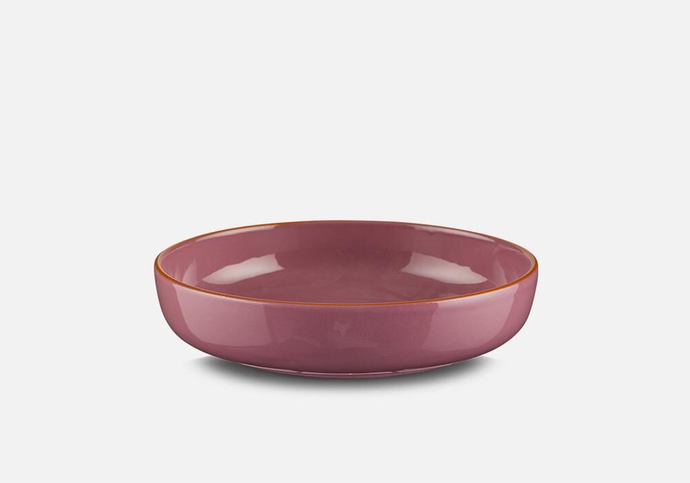 Regas 35700 Seramik Primavera Yuvarlak Salata Kase Lavanta Mor 26 cm