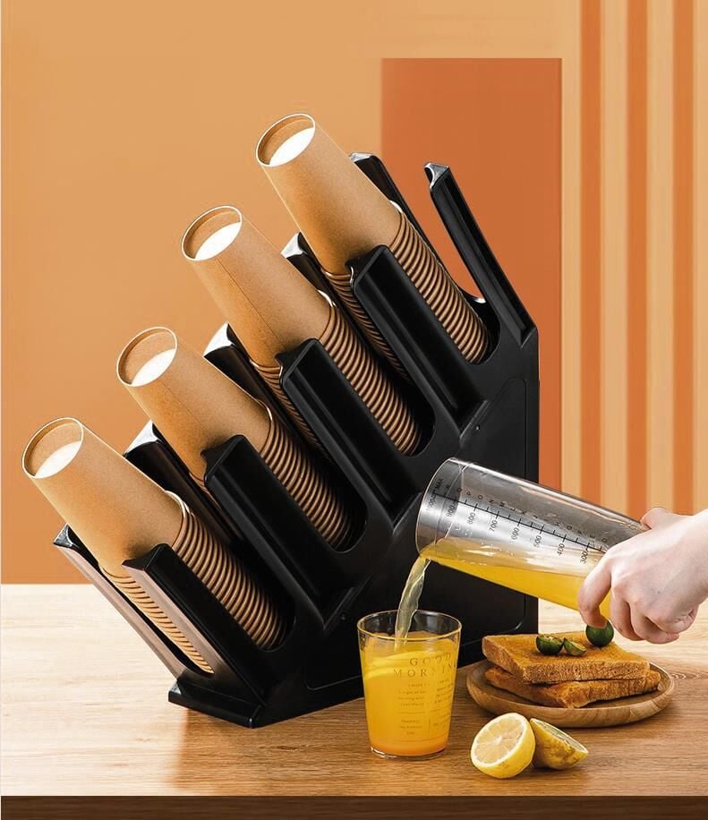Biradlı Groovy GRV-KBS-01 Plastik Karton Bardak Standı 38,6 x 29,5 x 45 cm