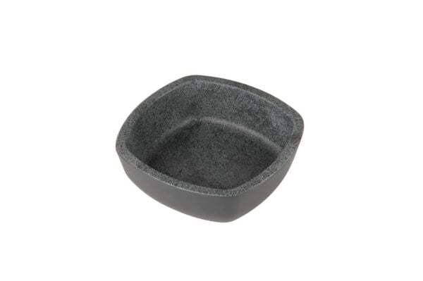 Globy Kare Sunum Kase Gri 14,8×14,8×5 cm