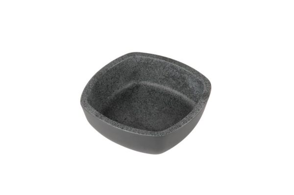 Globy Kare Sunum Kase Gri 14,8×14,8×5 cm