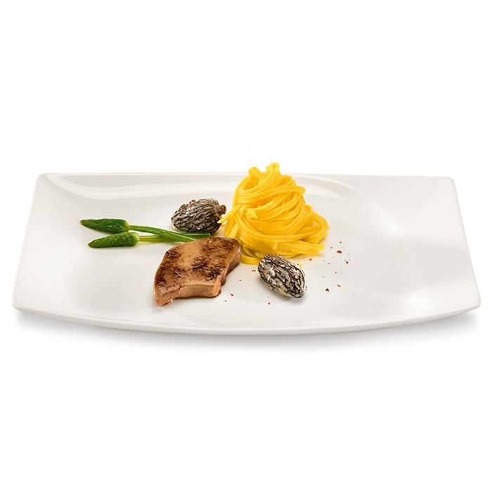 Paşabahçe Porselen Mazza Pasta Tabağı 19,9x12,8x2,4 cm 6'lı