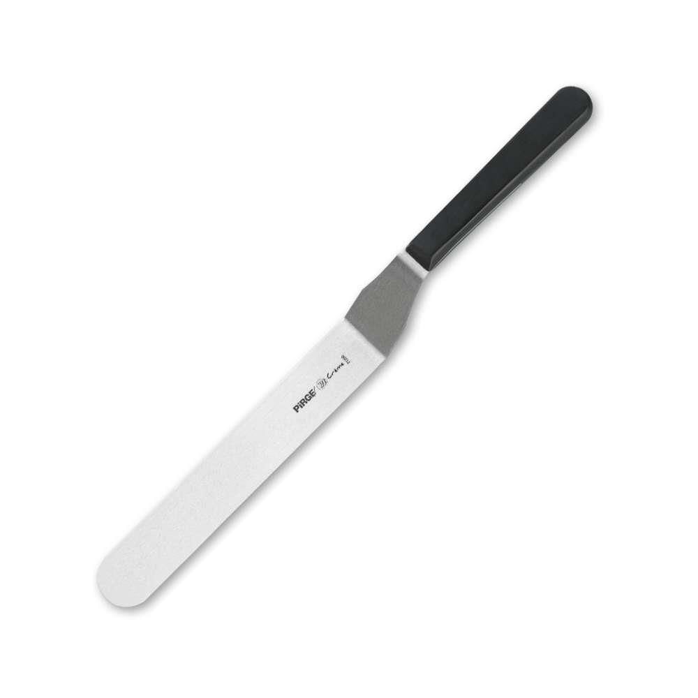 Pirge Creme Pasta Paleti Kıvrık 20/25 cm - 71200 Siyah