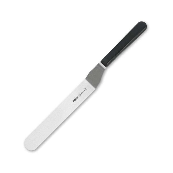 Pirge Creme Pasta Paleti Kıvrık 20/25 cm - 71200 Siyah