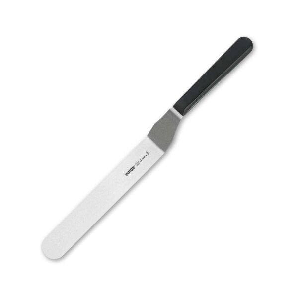 Pirge Creme Pasta Paleti Kıvrık 20/25 cm - 71200 Siyah