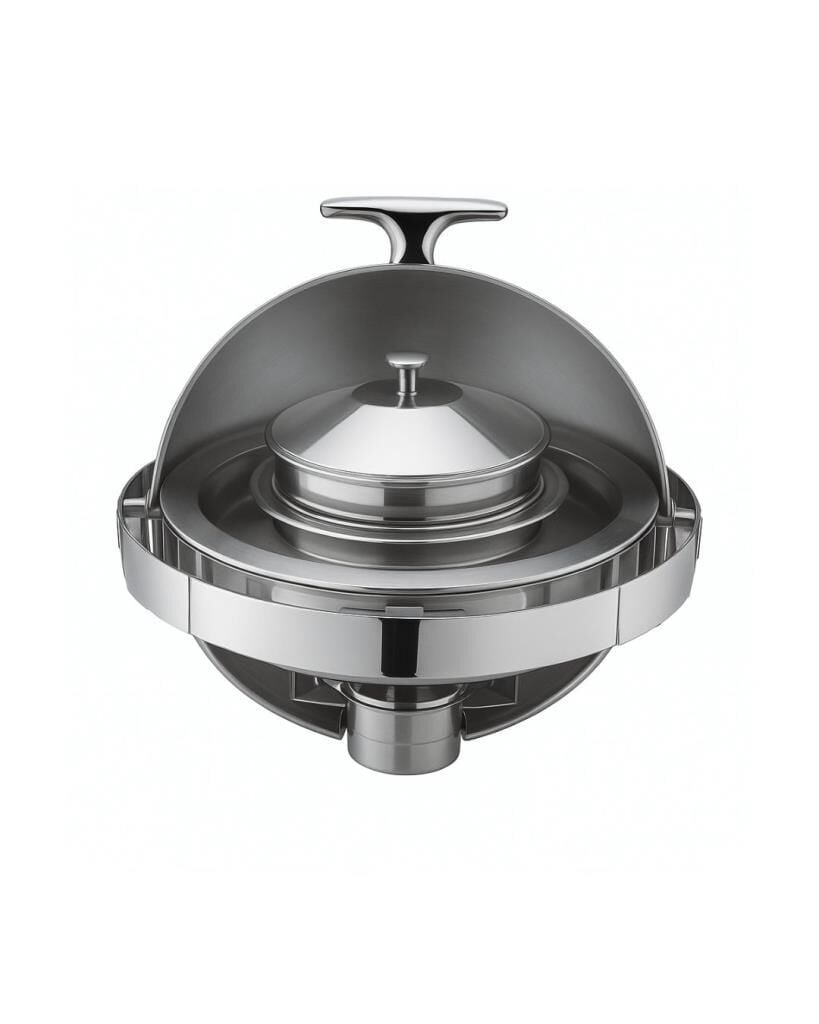 Biradlı Groovy GRV-3012 Gömme Rolltop Çorbalık Chafing Dish Üst 4,5 L