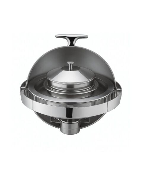 Biradlı Groovy GRV-3012 Gömme Rolltop Çorbalık Chafing Dish Üst 4,5 L