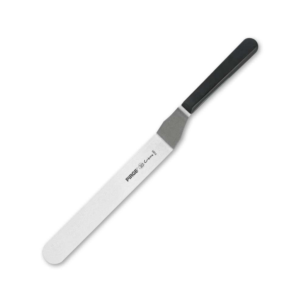 Pirge Creme Pasta Paleti Kıvrık 25/30 cm - 71201 Siyah