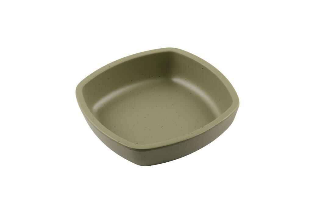 Globy Kare Sunum Kase Yeşil 20,5×20,5×5,5 cm