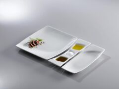 Paşabahçe Porselen Mazza Servis Tabağı 20x7,5cm 6'lı