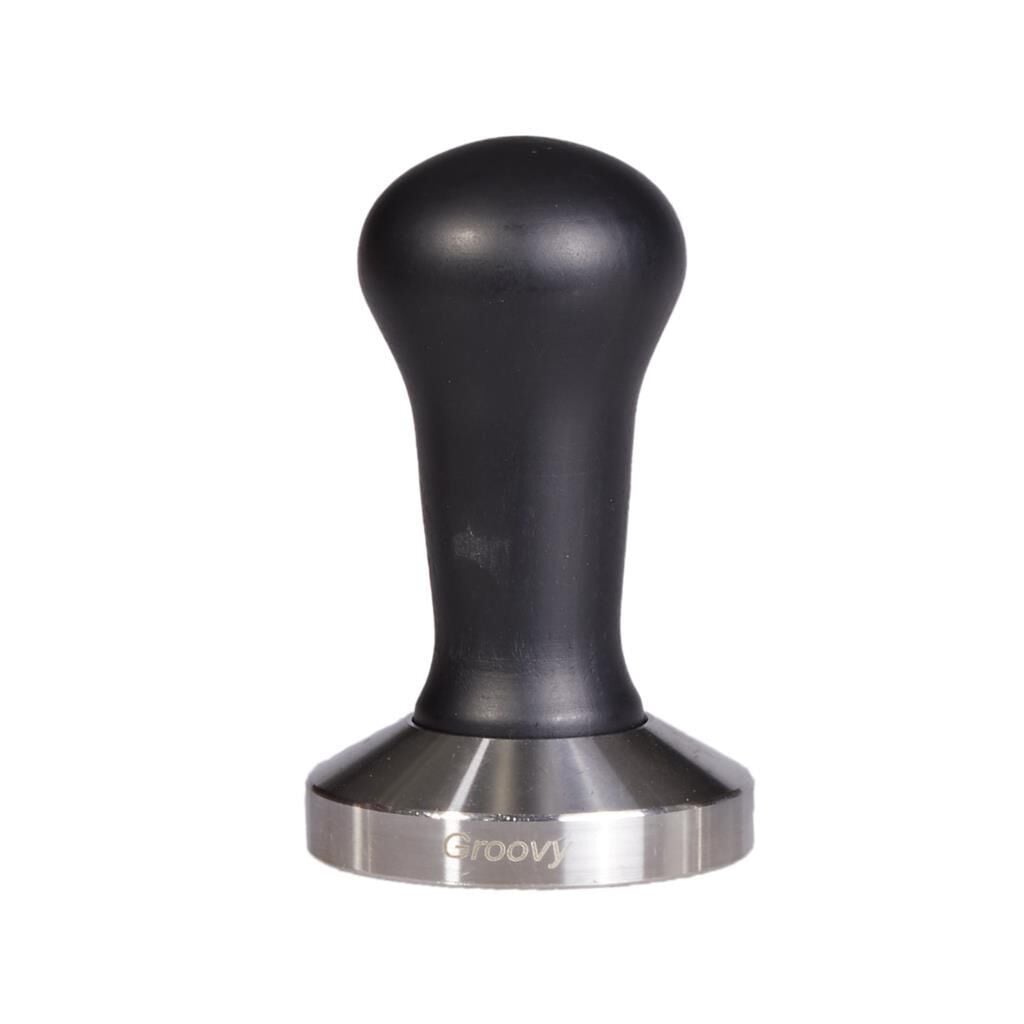 Biradlı Groovy GRV-316 Çelik Kahve Tamper Siyah 58 mm