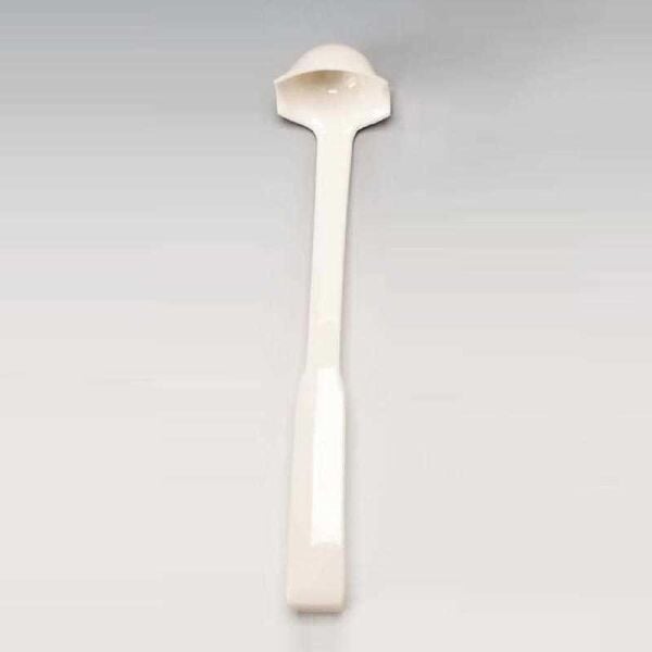 Zicco Polikarbon Açıkbüfe Sos Kepçesi Çift Taraflı Beyaz 27 cm