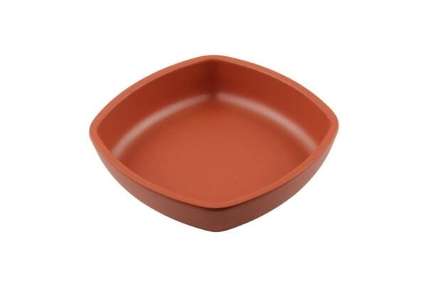 Globy Kare Sunum Kase Turuncu 24,5×24,5×6 cm