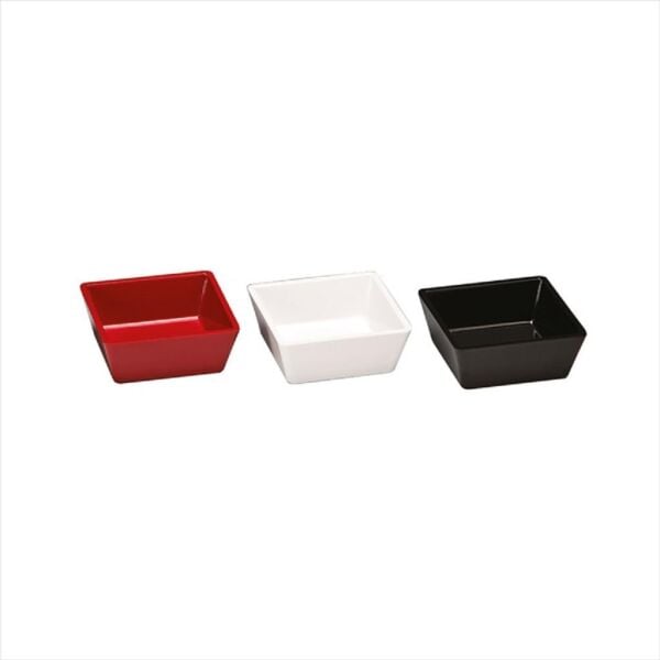 Zicco Kare Minimal Sosluk, Reçellik Beyaz 6'lı 9x9 cm