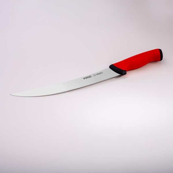 Pirge Duo Kıvrık Kasap Bıçağı 26 cm - 34620 Kırmızı