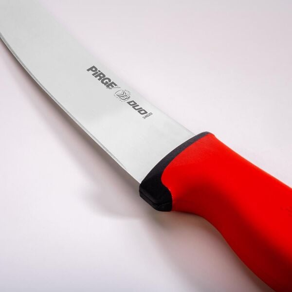 Pirge Duo Kıvrık Kasap Bıçağı 26 cm - 34620 Kırmızı