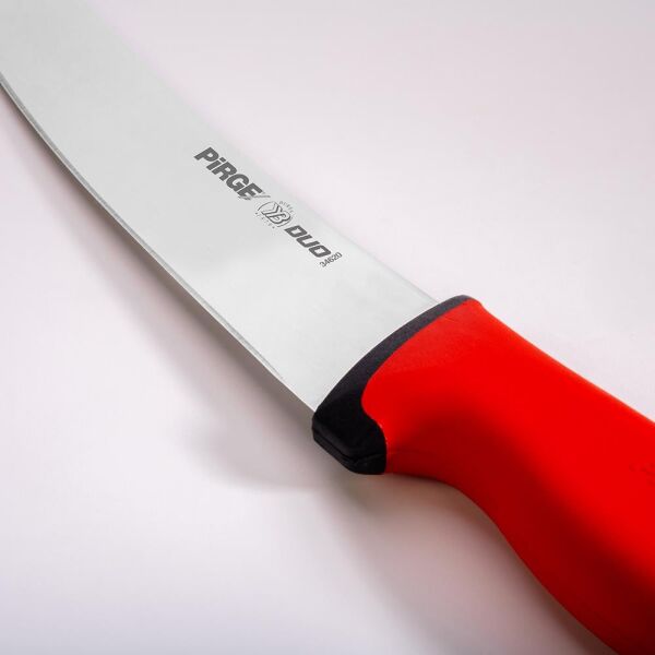 Pirge Duo Kıvrık Kasap Bıçağı 26 cm - 34620 Kırmızı