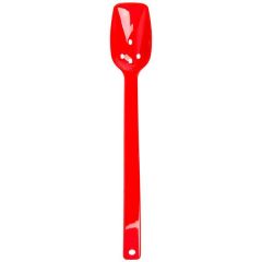 Cambro SPOP10CW Polikarbon Delikli Açıkbüfe Zeytin Servis Kaşığı Kırmızı 25,5 cm