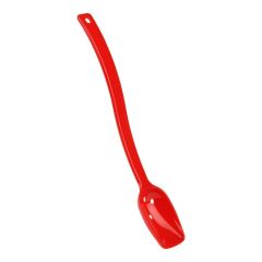 Cambro SPOP10CW Polikarbon Delikli Açıkbüfe Zeytin Servis Kaşığı Kırmızı 25,5 cm