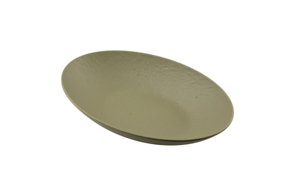 Globy Oval Sunum Kase Yeşil 41×26,5×7,5 cm