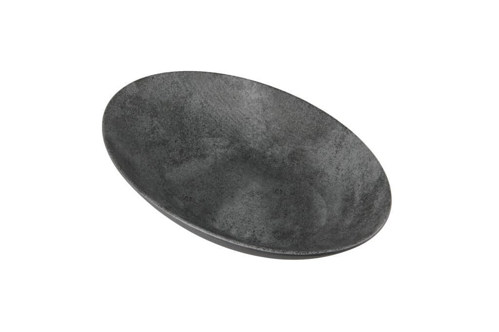 Globy Oval Sunum Kase Gri 41×26,5×7,5 cm