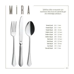 Lugga Mira Model Tatlı Kaşığı 12 Adet