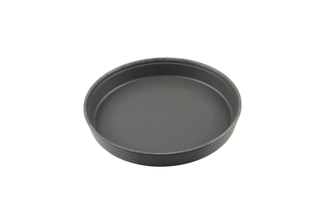 Globy Yuvarlak Sunum Tepsi Gri 31×4,9 cm