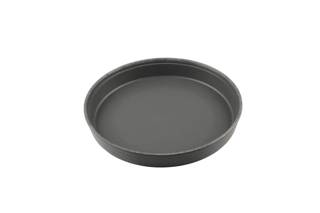 Globy Yuvarlak Sunum Tepsi Gri 31×4,9 cm