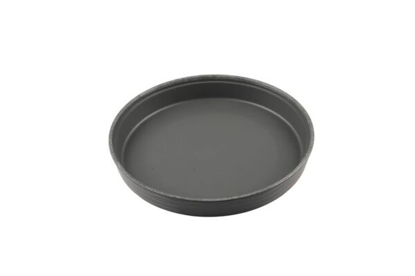 Globy Yuvarlak Sunum Tepsi Gri 31×4,9 cm