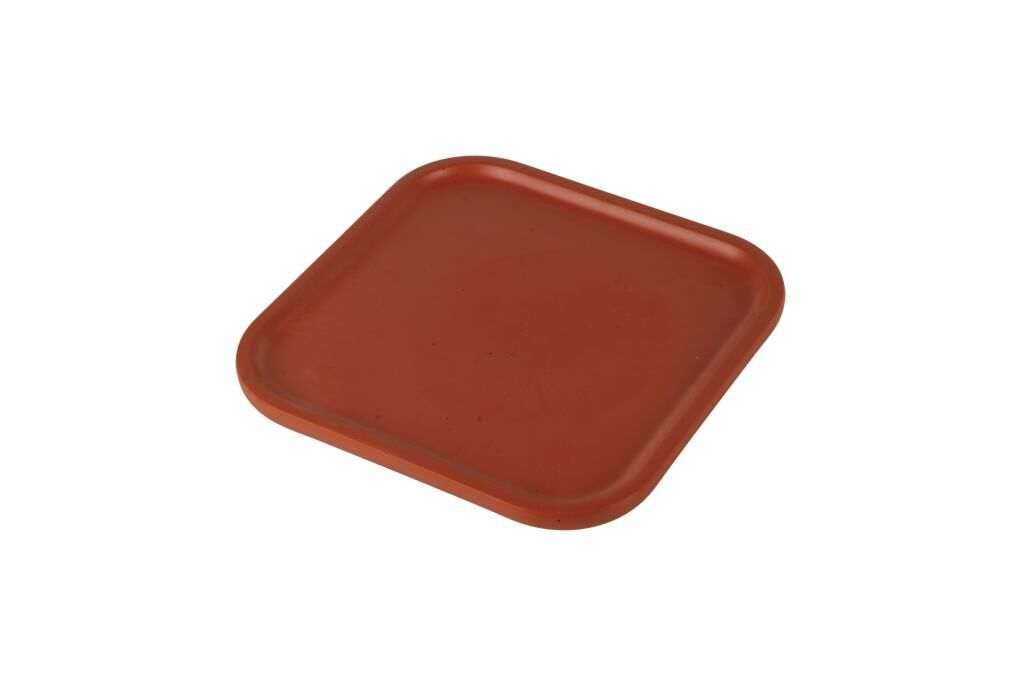 Globy Kare Sunum Tabak Turuncu 29,7×25×2 cm