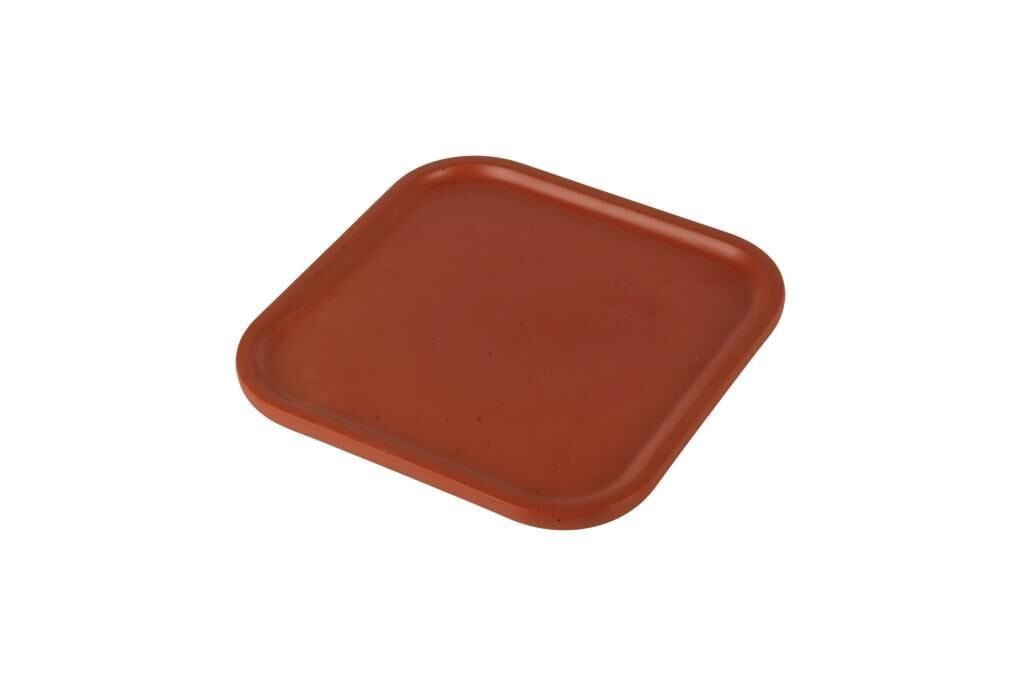 Globy Kare Sunum Tabak Turuncu 29,7×25×2 cm