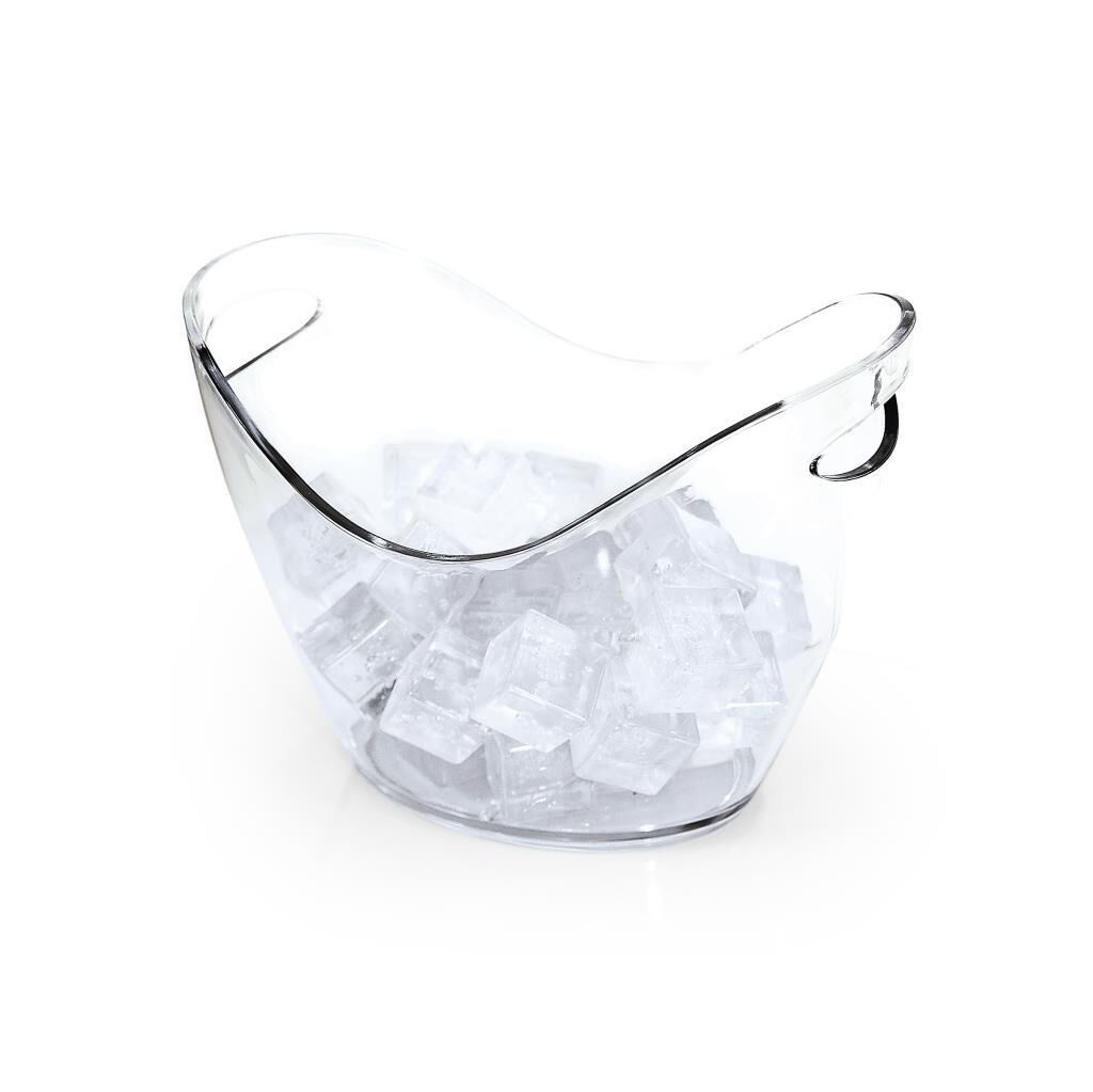 AKRİLİK ŞİŞE KOVASI 27x20xH:20 cm