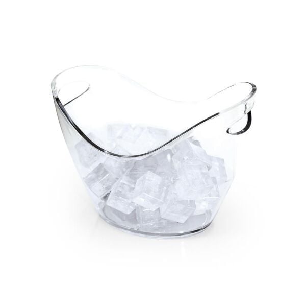 AKRİLİK ŞİŞE KOVASI 27x20xH:20 cm