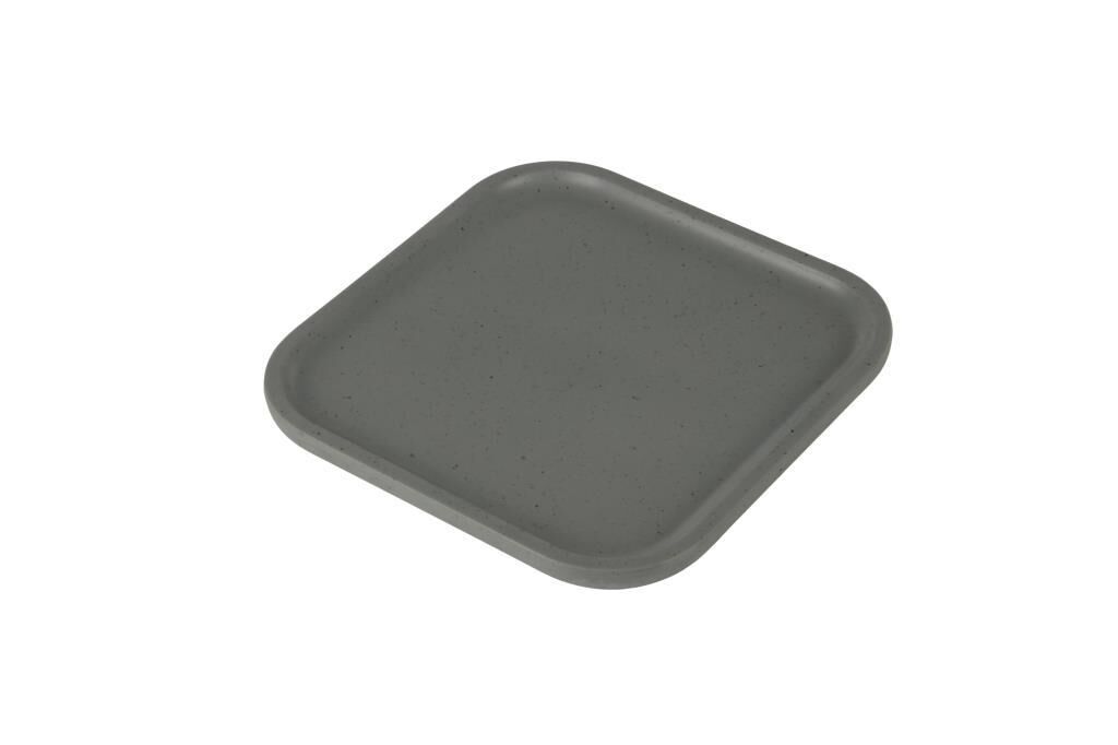 Globy Kare Sunum Tabak Gri 29,7×25×2,0 cm