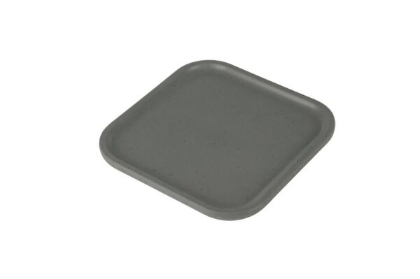Globy Kare Sunum Tabak Gri 29,7×25×2,0 cm