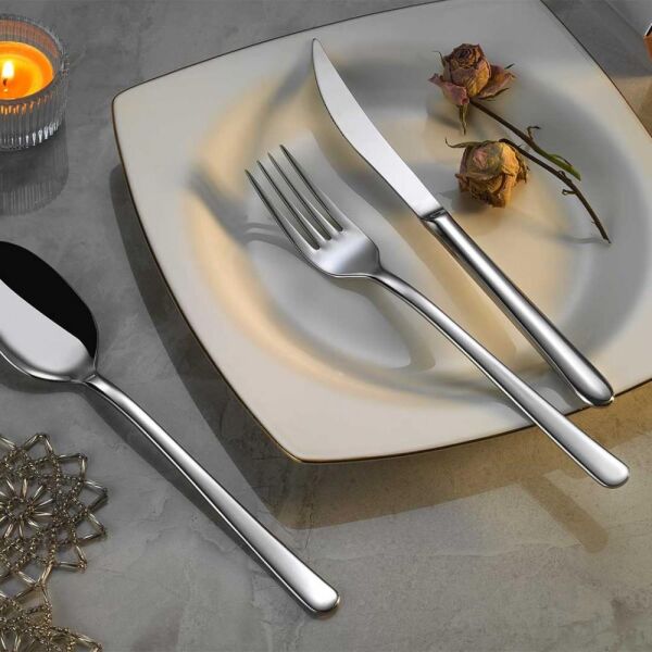 Lugga Defne Model Tatlı Çatalı 12 Adet