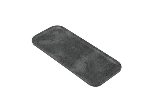 Globy Dikdörtgen Sunum Tabak Gri 35,7×14,7×2 cm