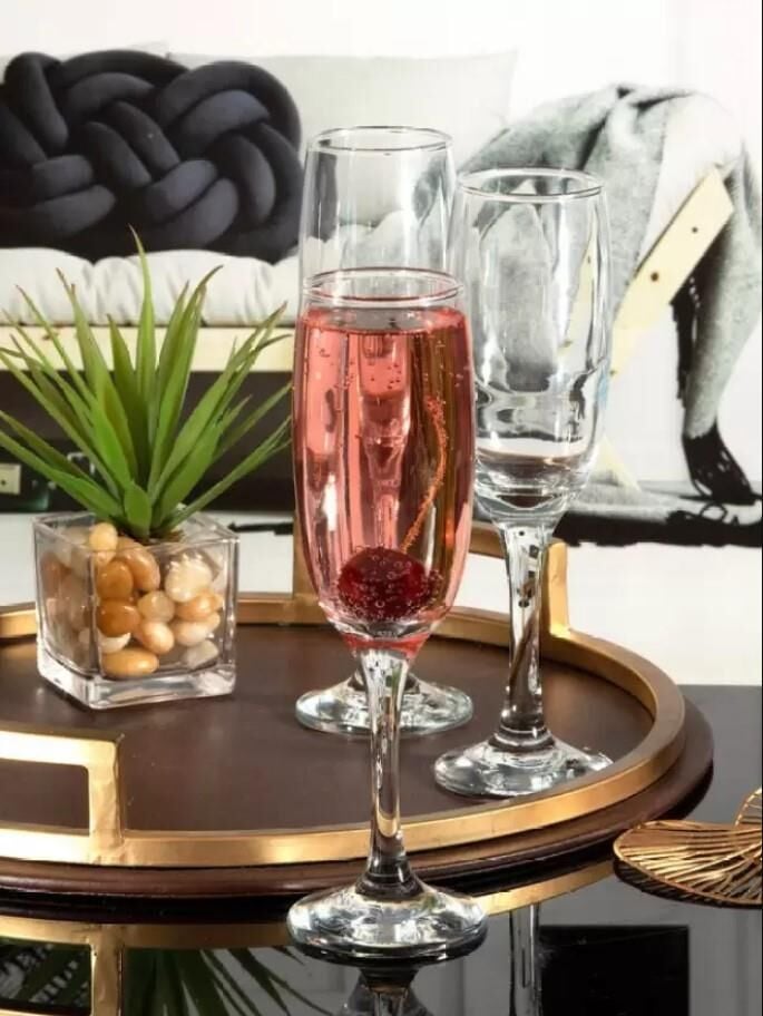 Paşabahçe 44704 Imperial Flüt Şampanya Bardağı  210 cc 12'li