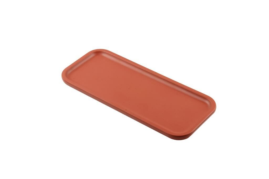 Globy Dikdörtgen Sunum Tabak Turuncu 35,7×14,7×2 cm