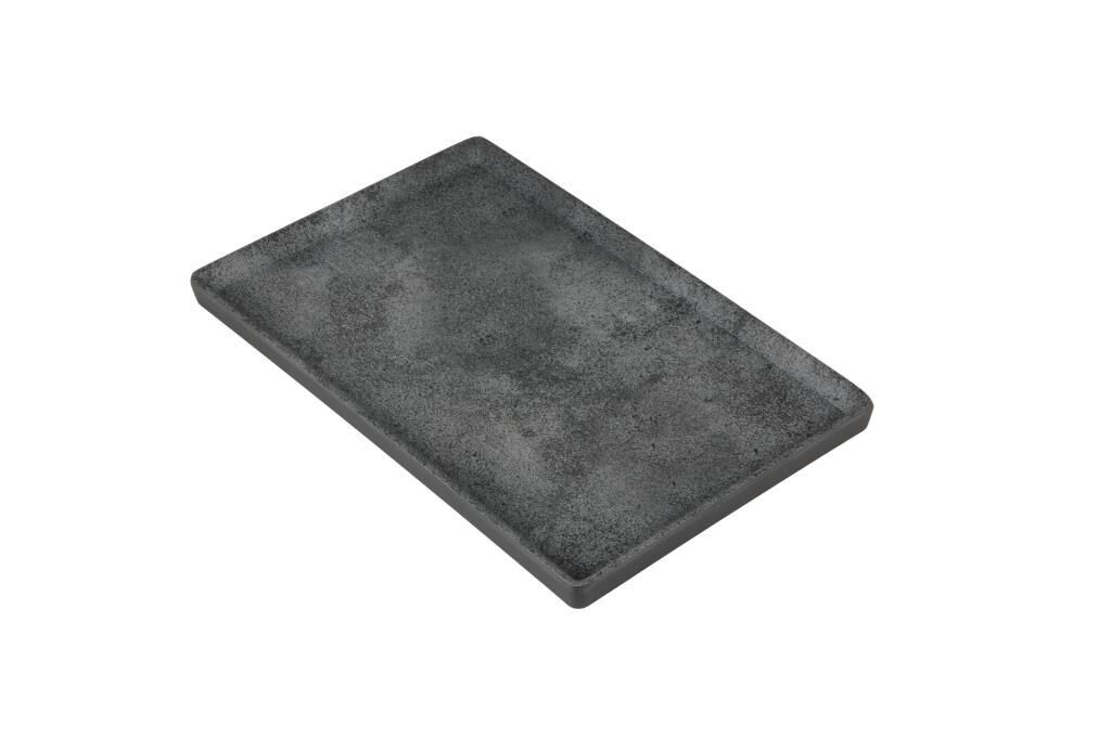 Globy Dikdörtgen Tepsi Gri 33×21×2 cm