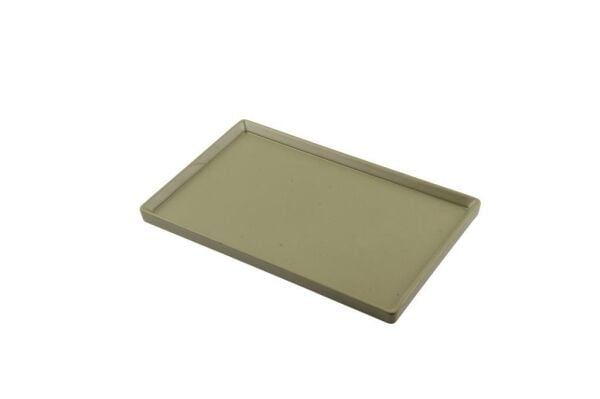 Globy Dikdörtgen Tepsi Yeşil 33×21×2 cm