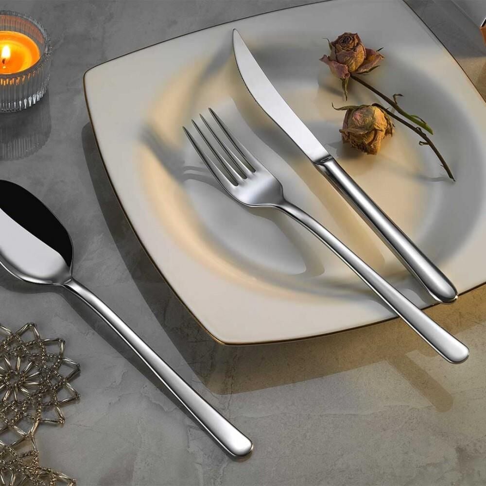 Lugga Defne Model Yemek Kaşığı 12 Adet