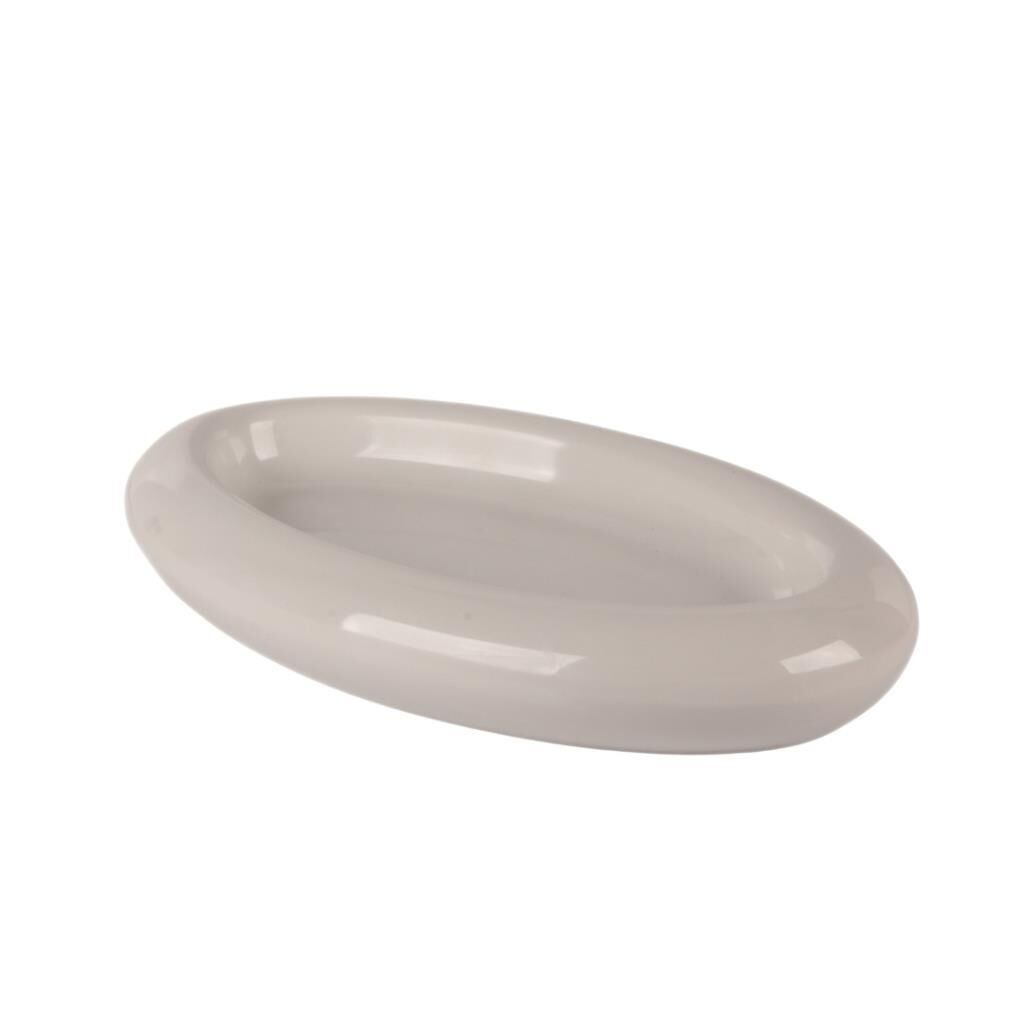 Globy Oval Sunum Tabak Beyaz 35,5×17,5×6,2 cm