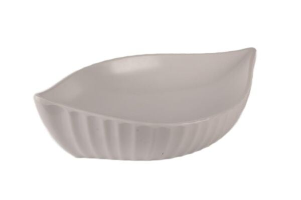 Globy Oval Sunum Tabak Beyaz 28×17,5×8,6 cm