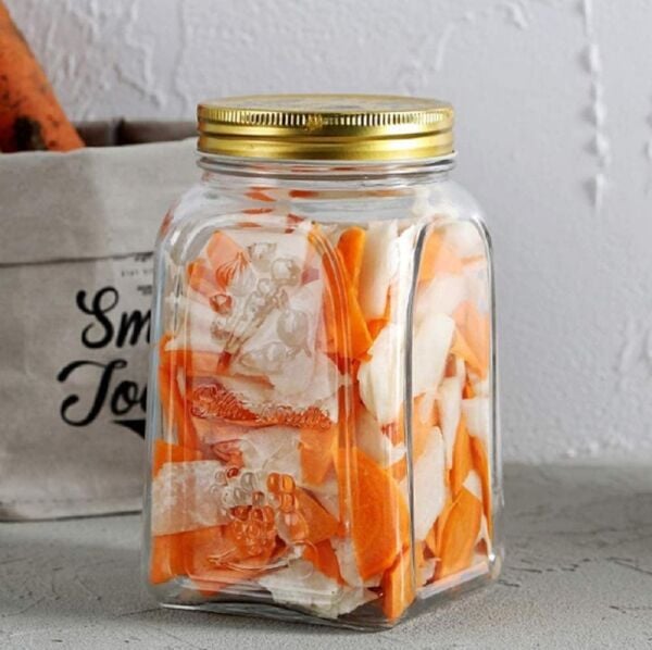 Paşabahçe 80385 Homemade Kapaklı Cam Kavanoz 1000 cc