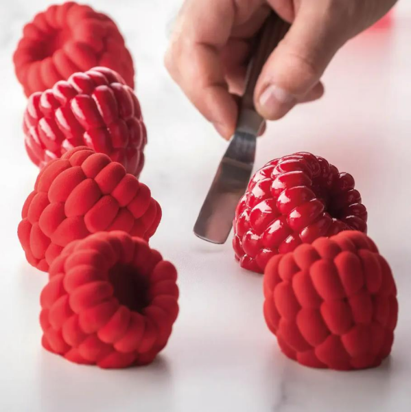 Silikomart PX4394 3D Ahududu Pavoflex Silikon Kalıp