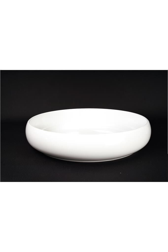 Globy Açık Büfe Melamin Servis Tabak Q 28x6.5 cm